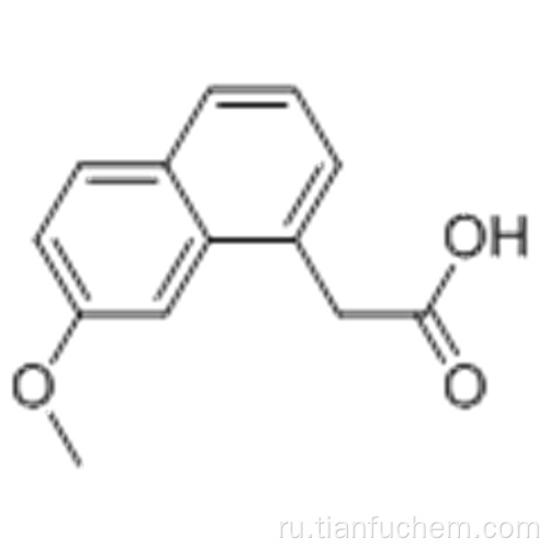 2- (7-Метоксинафталин-1-ил) уксусная кислота CAS 6836-22-2